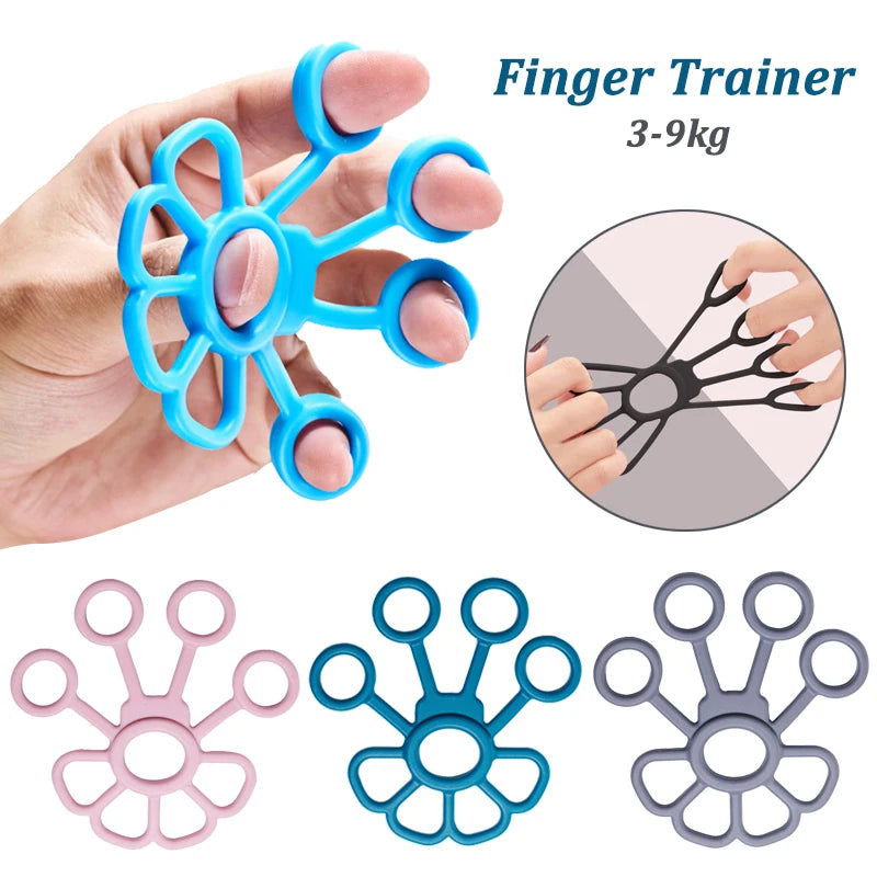 Finger Trainer Silicone Portátil